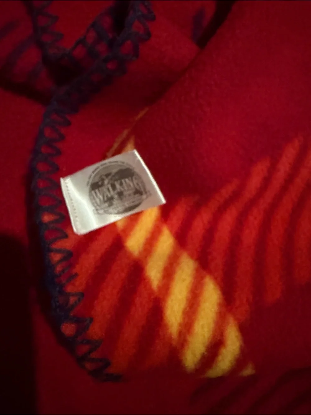 Red Plaid 52x65 Throw